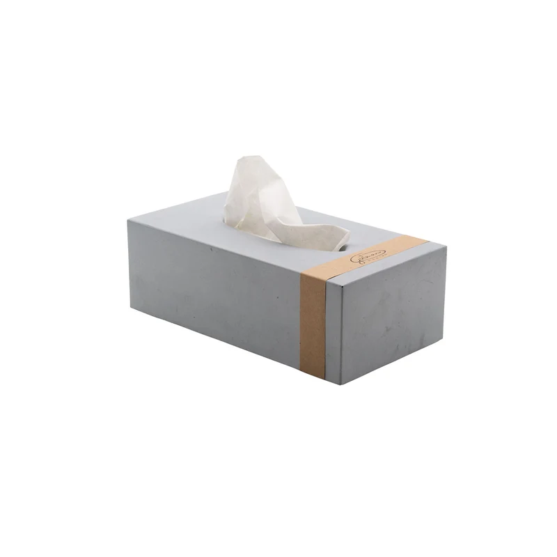Taschentücherbox aus Beton