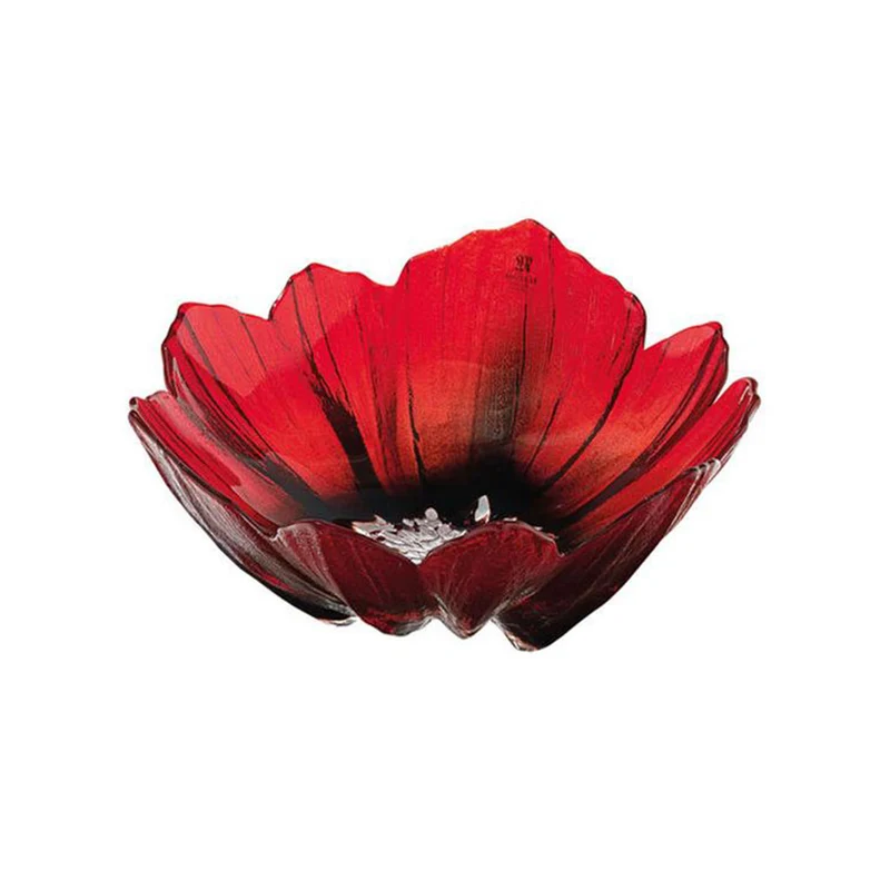 Glasschale "Mohnblüte" Ø 14,5 cm