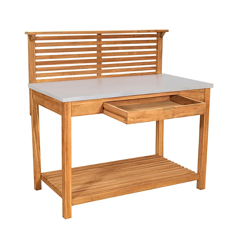 Pflanztisch Outdoor aus Holz