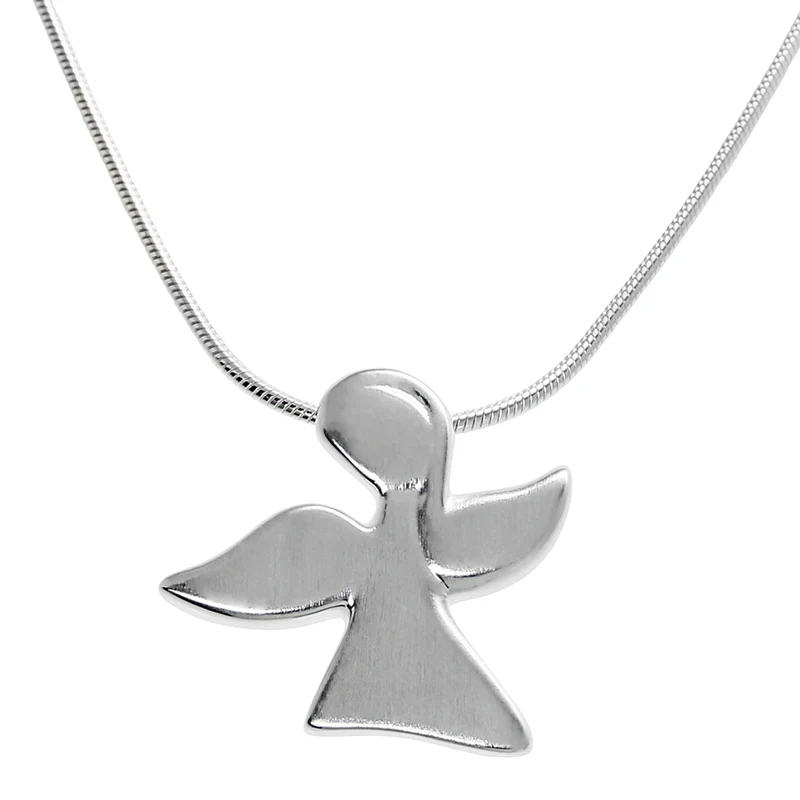 Schutzengel Kette mit Anhänger aus Silber