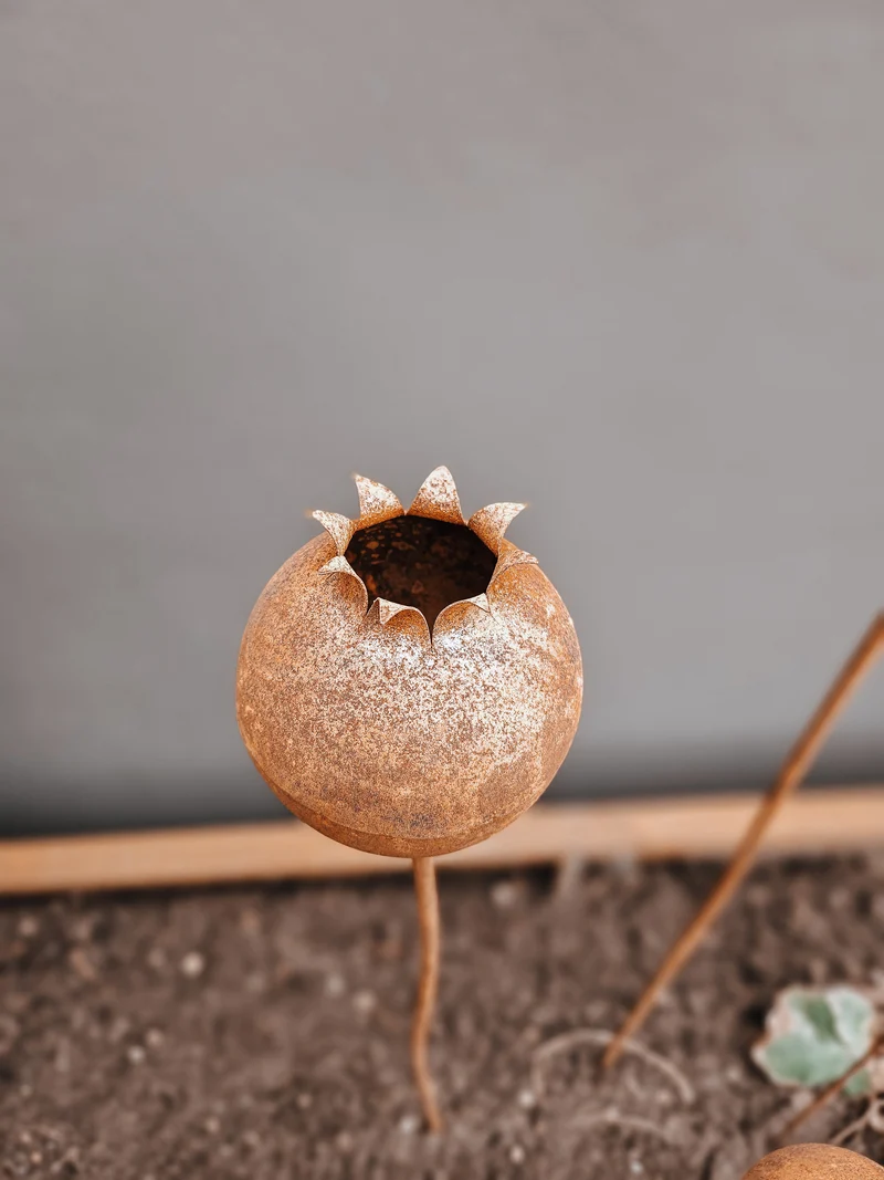 Gartenstecker Mohn