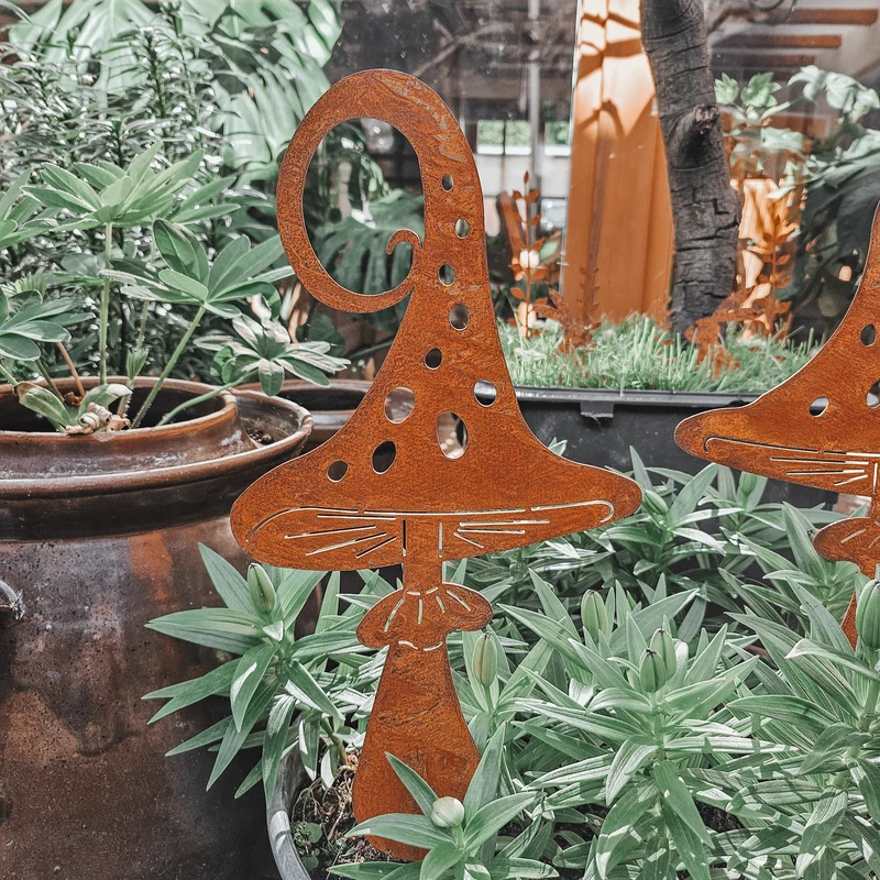 Gartenstecker Pilz