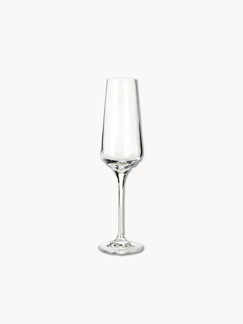 Dao Champagnerglas aus Kristallglas | H 25 cm | Ø 6,5 cm | 180 ml