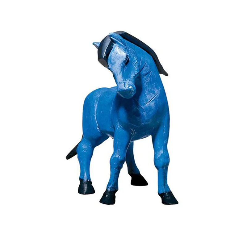 Skulptur "Das blaue Pferd"