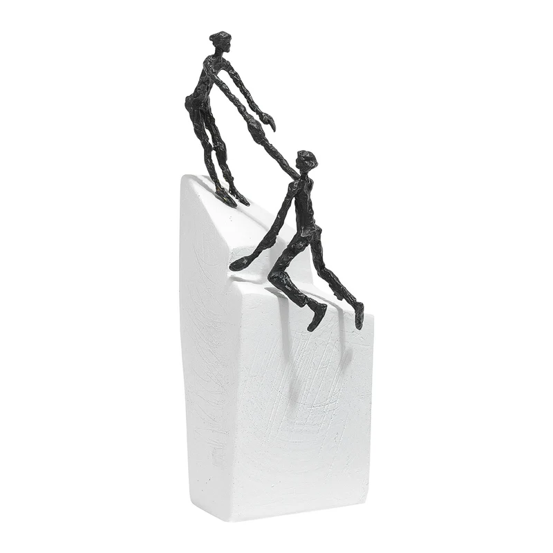 Skulptur "Zu zweit geht's III"