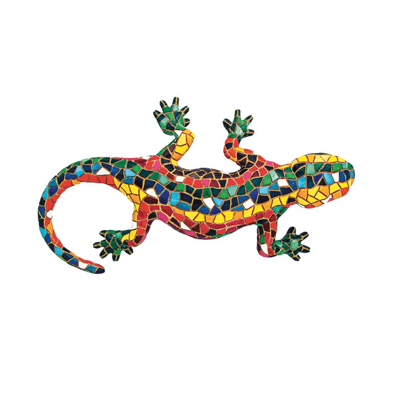 Mosaikfigur "El Gecko"