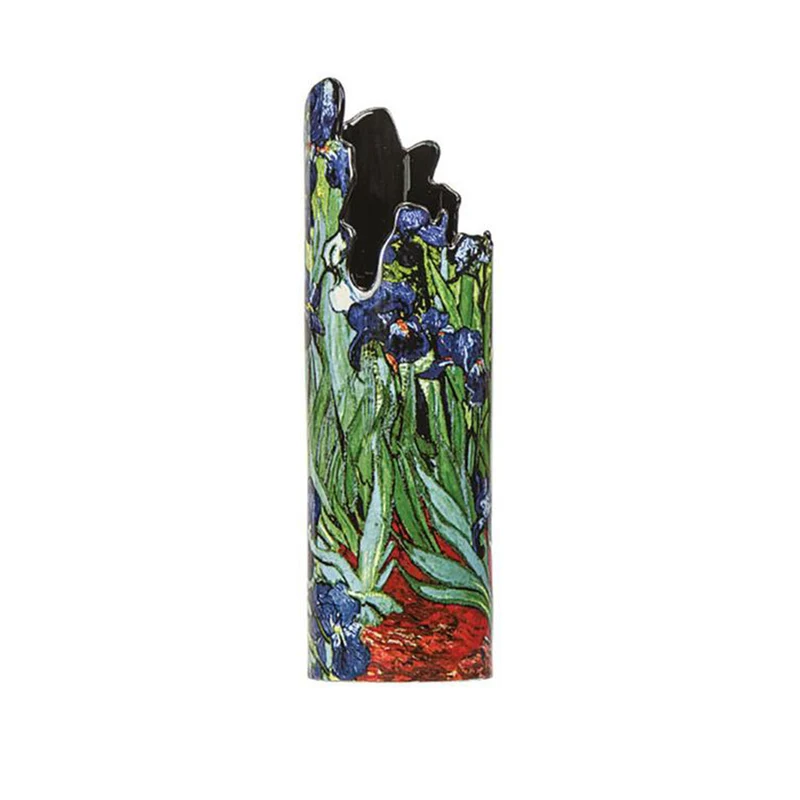 Porzellanvase "Schwertlilien"
