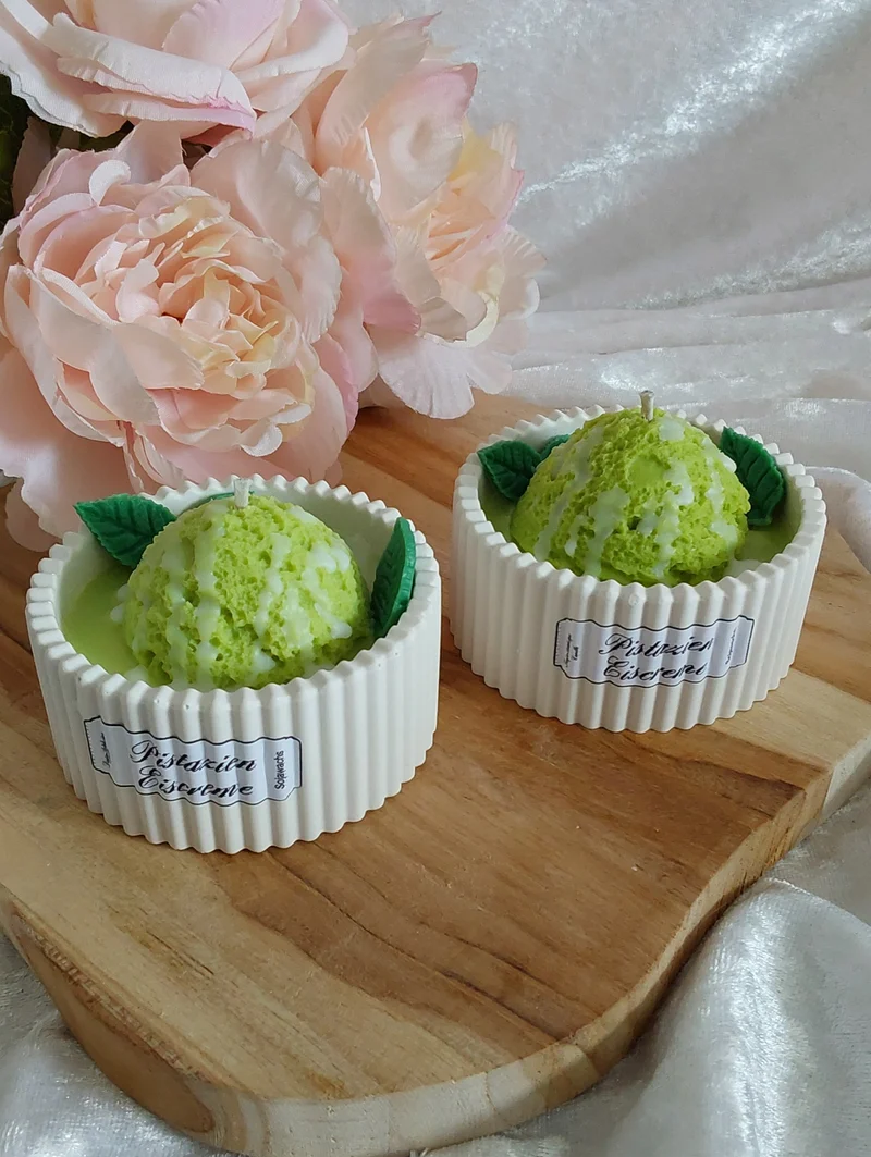 Pistazien Eiscreme