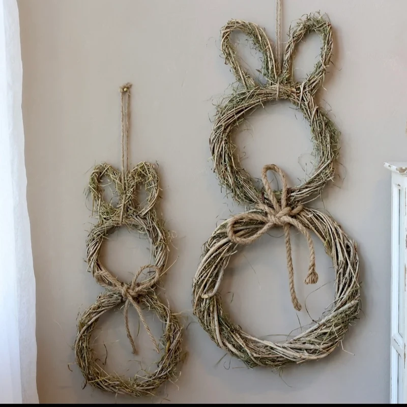 Hase geflochten
