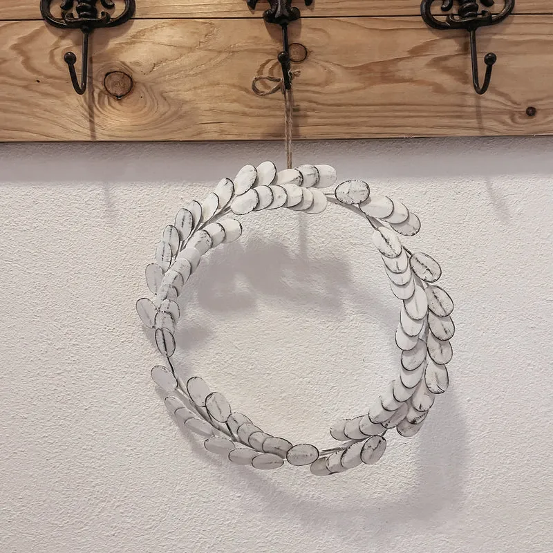 Metallkranz shabby chic