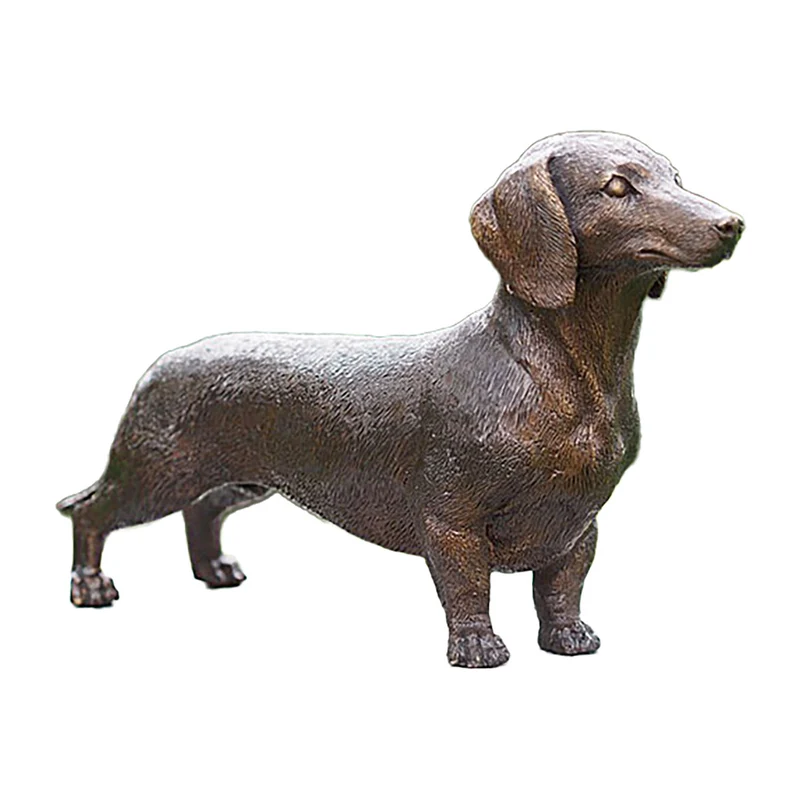 Gartenskulptur "Dackel"