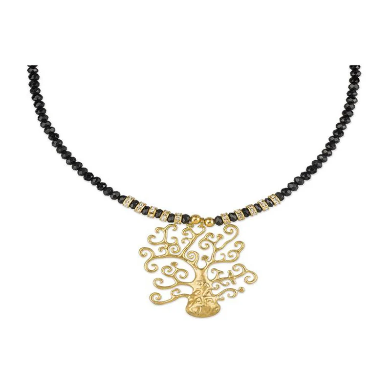Collier "Lebensbaum" Goldanhänger