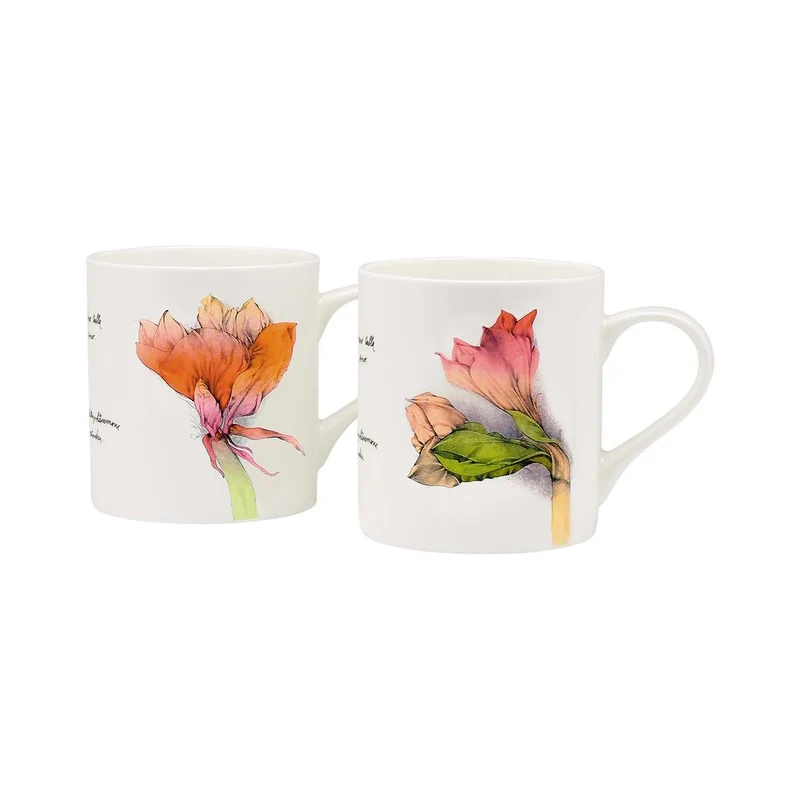 Tassen "Amaryllis" im 2er Set