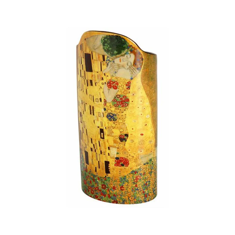 Porzellanvase "Der Kuss"