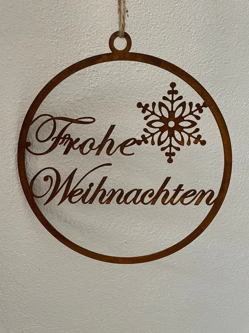 Weihnachtskranz „Frohe Weihnachten“