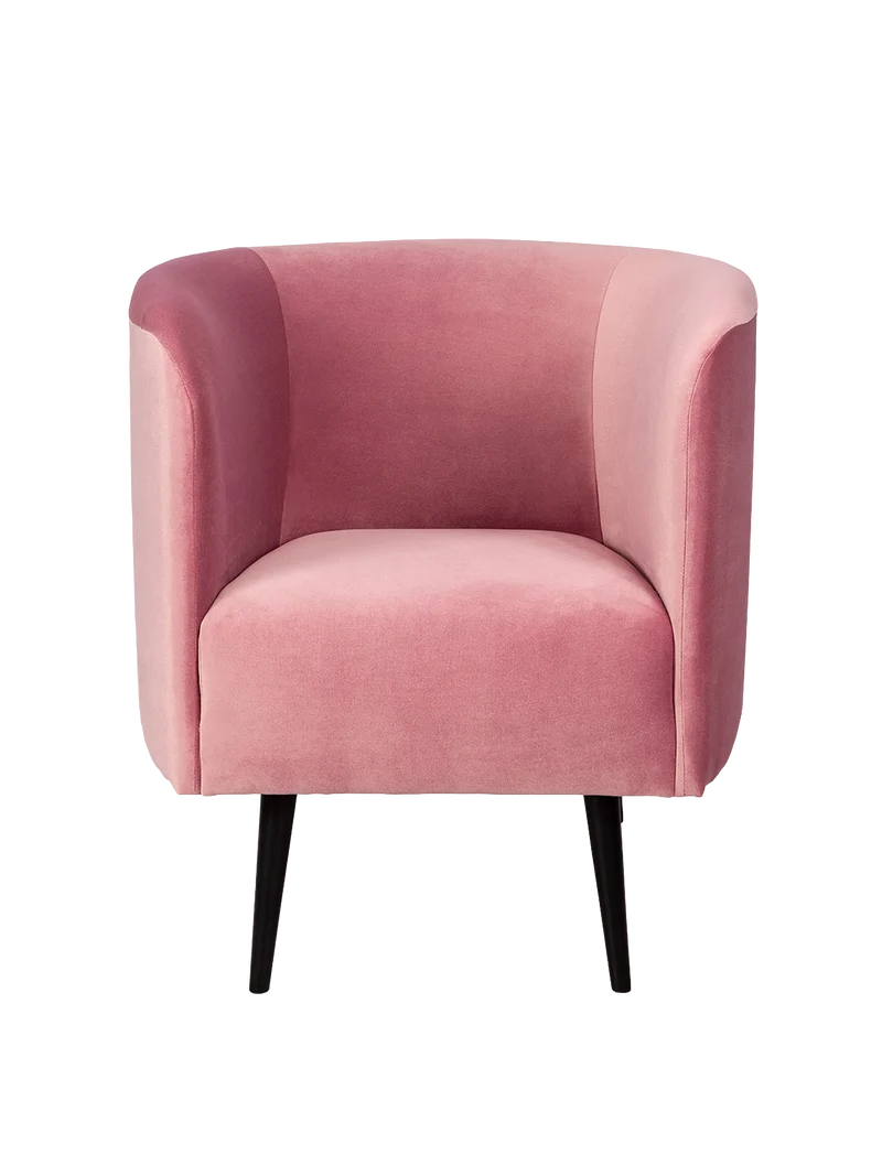Samt-Sessel | Susann in Pink