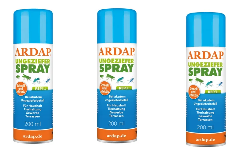 ARDAP Repell 200ml Insektenspray Ungeziefer Abwehr Wohnung