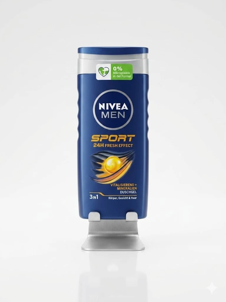 NIVEA MEN Duschgel Original Care 250ml 3in1 Körper Gesicht Haare