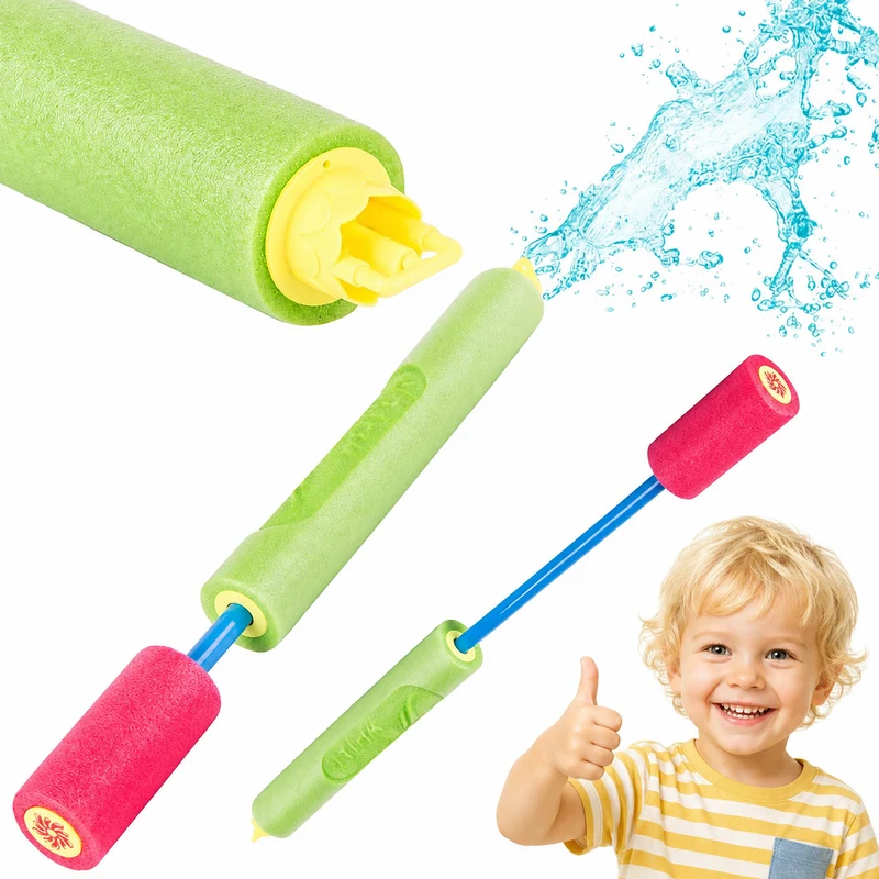 Schaum Wasserpistole 44cm Wasserpumpe Wasserspielzeug Pool Strand Kinder