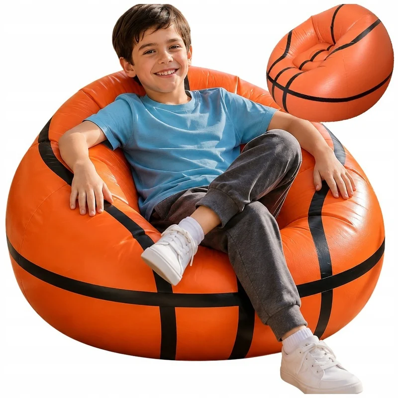 Aufblasbarer Sessel Sitzsack Fußball Basketball Kinder Gaming Auswahl