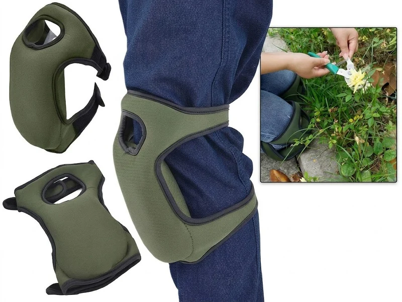 2x Knieschützer Knieschoner Knie Polster Knieschutz für Gartenarbeit Kneepads