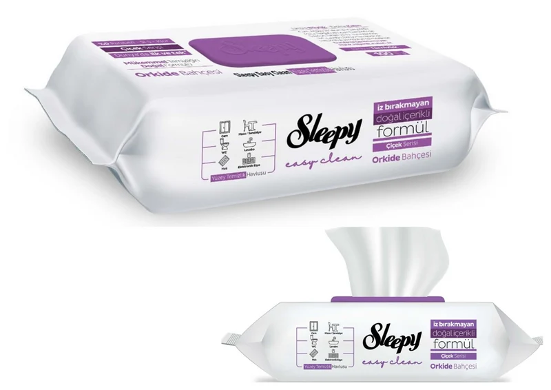 Sleepy Easy Clean Reinigungstücher 100 Stück Orchidee Oberflächenpflege 🌸