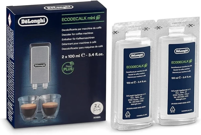 De'Longhi EcoDecalk Mini DLSC200 Entkalker 2x100ml Kaffee Maschine ☕