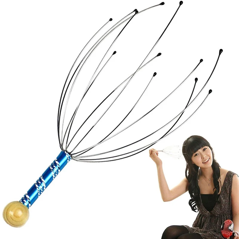 Kopfmassagegerät Handheld Ayurvedisch Entspannend Stressabbau Massage