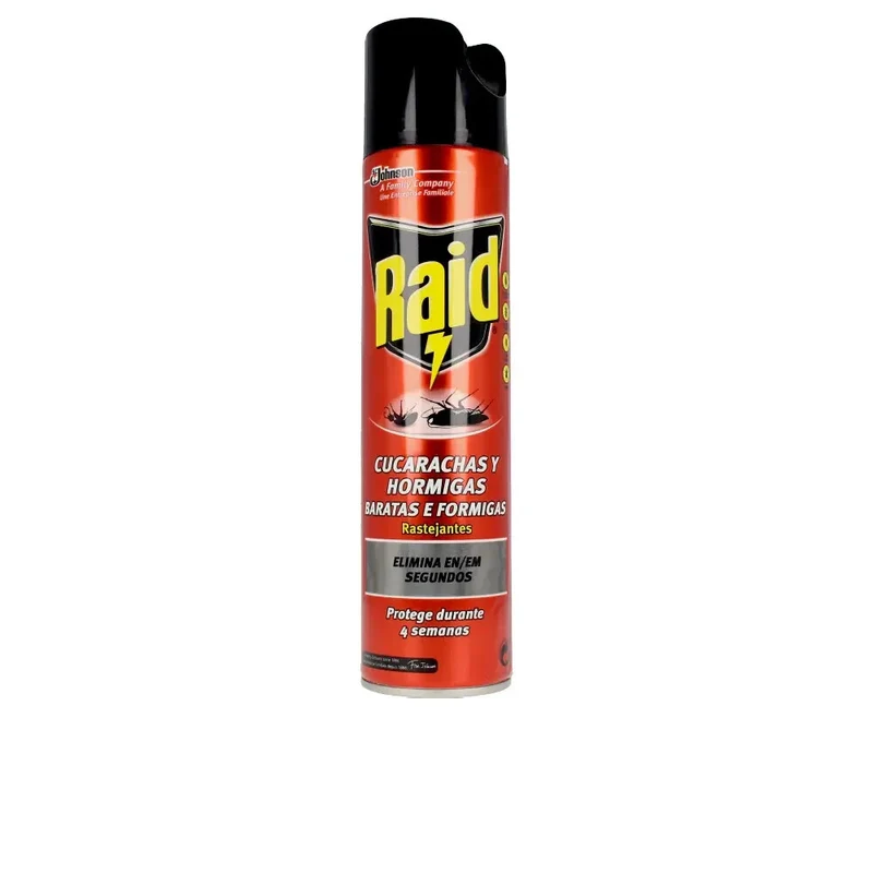 Raid Insektenspray Sofortwirkung gegen kriechende Schädlinge & Ungeziefer 400ml --
