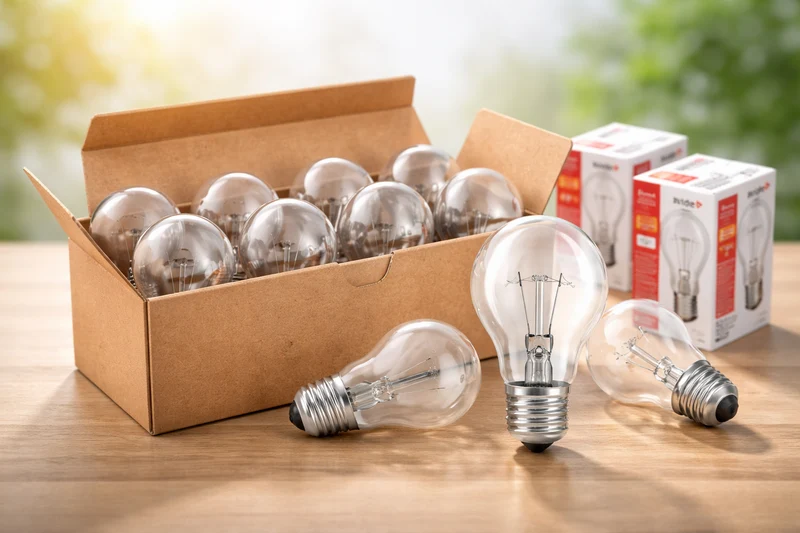 Avide Glühbirne Spezial 75W Warmweiß E27 Klar – 10 Stück Set