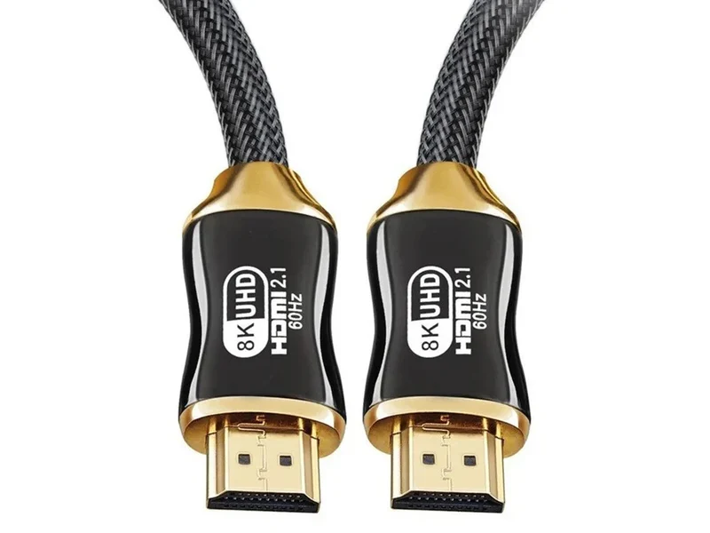HDMI 2.1 Kabel 3 m – Ultra High Speed 48 Gbit/s mit 8K 60Hz, 4K 120Hz, HDR und vergoldeten Steckern