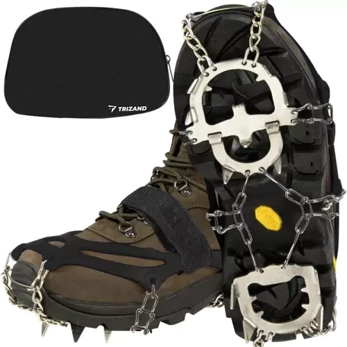 Schuhgriffe Anti-Rutsch-Spikes Größe L (40–44) – Sicher auf Eis & Schnee
