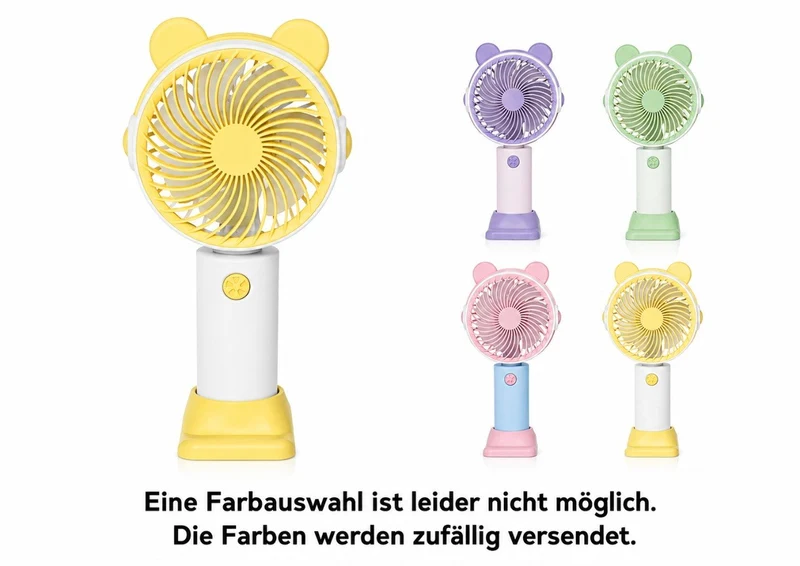 Mini USB Ventilator mit Handyhalter 3 Stufen Lüfter Tisch tragbar leise 🌬️🔋🌀