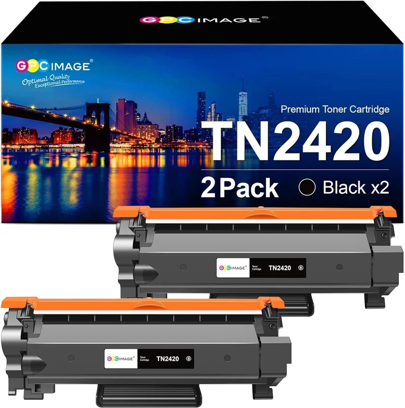 TN2420 kompatibler Toner 2er Pack – für Brother HL-L2350DW, DCP-L2530DW, MFC-L2710DW