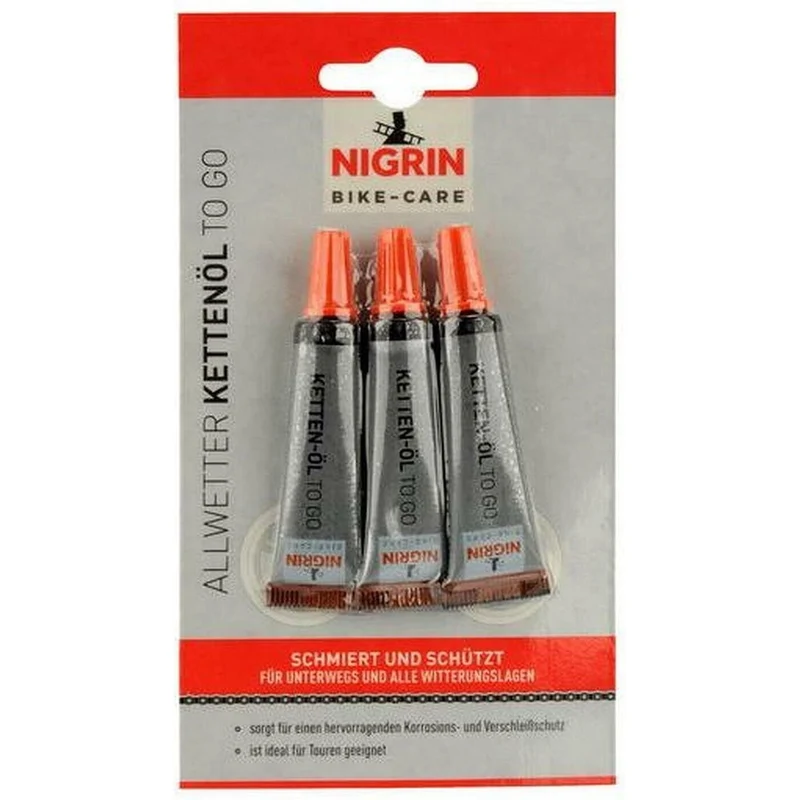 Nigrin 1x Tube Ketten-Öl Ketten-Fett Kriech-Öl f. Fahrrad-Öl MTB E-Bike Trekking
