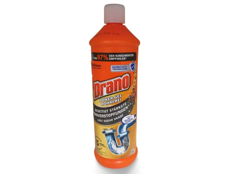 Drano Power Gel Rohrreiniger – Extra starke Reinigung für verstopft (1-3er) Pack