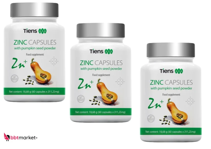 3X Tiens Zink Kapseln 60 Kapseln 310 mg