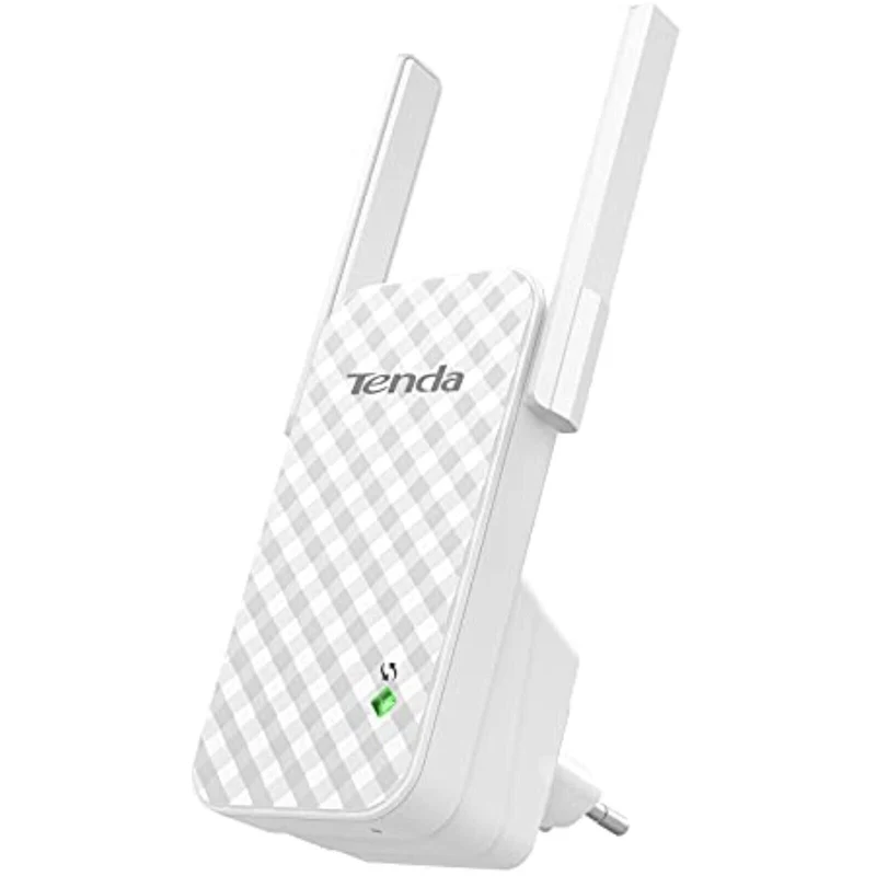 Tenda A9 N300 Universal WLAN Verstärker Repeater 300Mbps 2* 3 dBi Antennen Weiß
