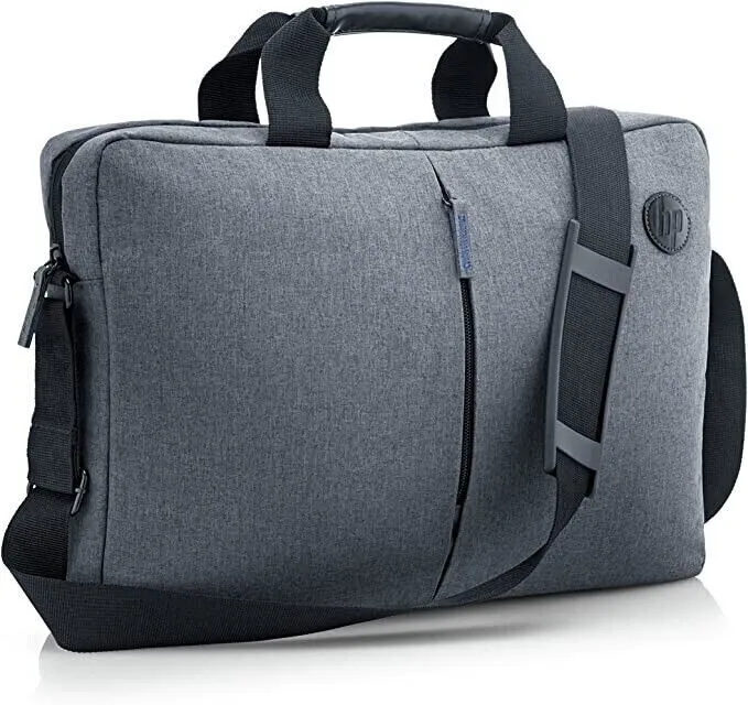 HP Umhängetasche mit Reißverschluss für Laptops, Tablets, 15,6 Zoll Laptopfach