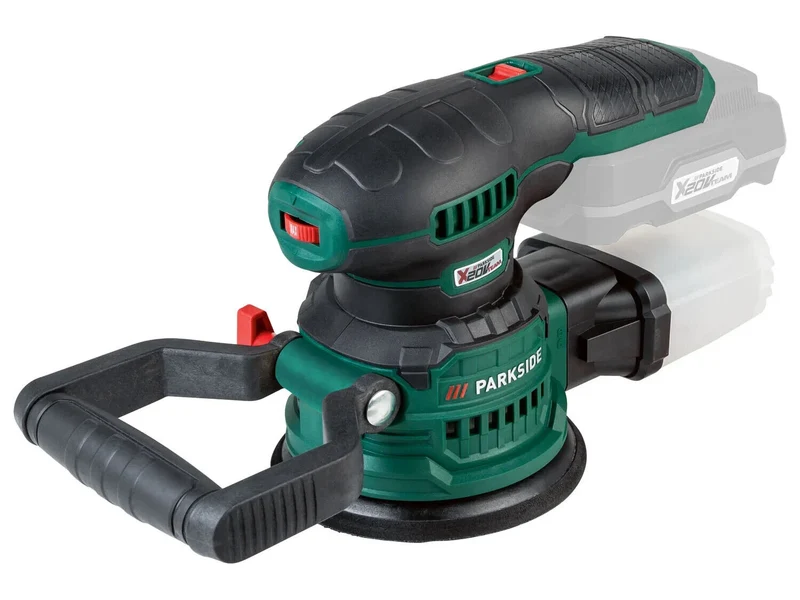 PARKSIDE 20V Akku Exzenterschleifer PAEXS 20-Li B2 – Ø125 mm Schleifteller, Staubfangbox, Drehzahlregelung – Ohne Akku und Ladegerät