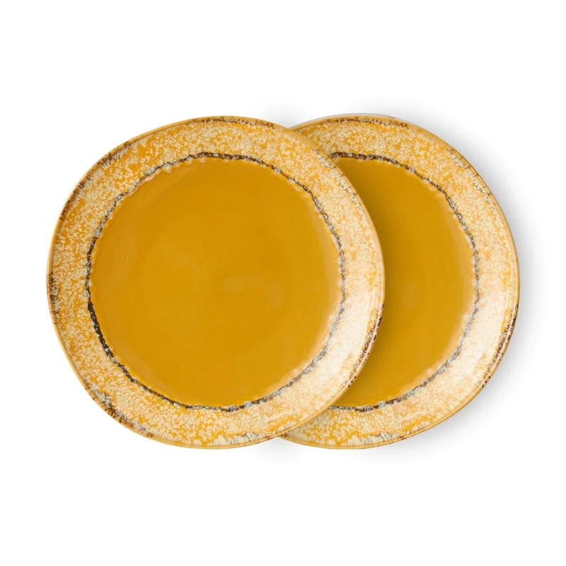 Teller 2er-Set Side Plates Paradise - 70s Ceramics - HKliving
