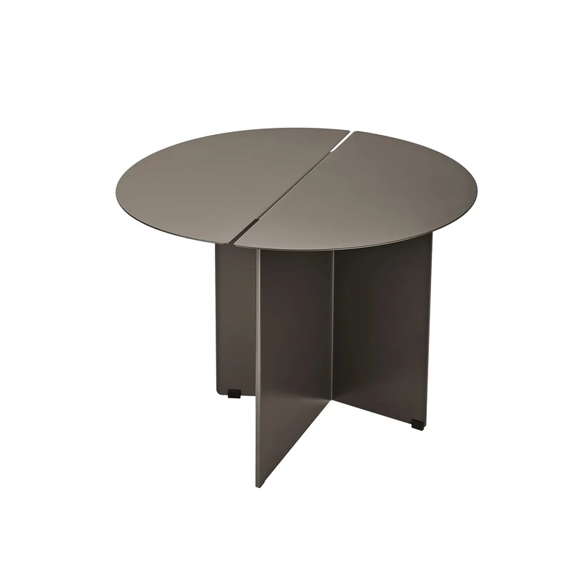 Beistelltisch ORU Burned Metal Medium Ø 50cm - blomus