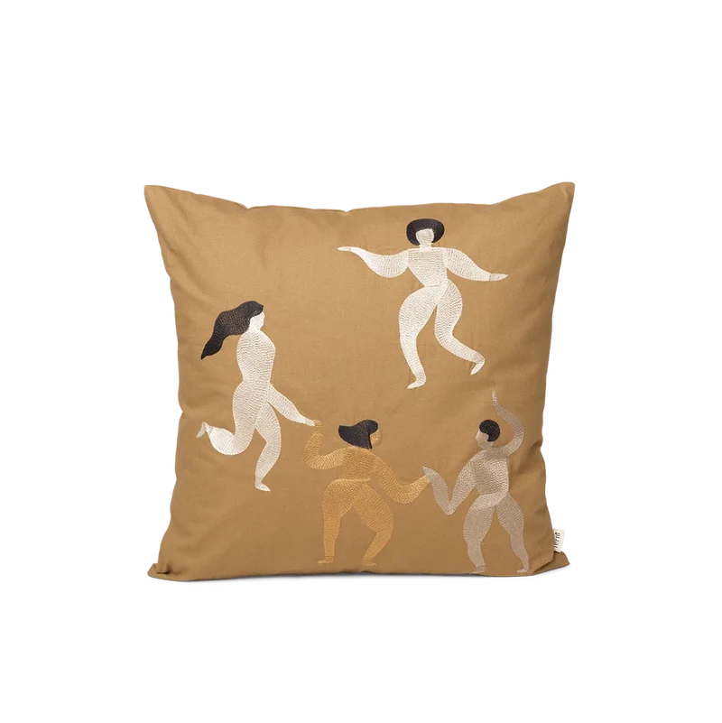 Kissen Free Braun - ferm LIVING