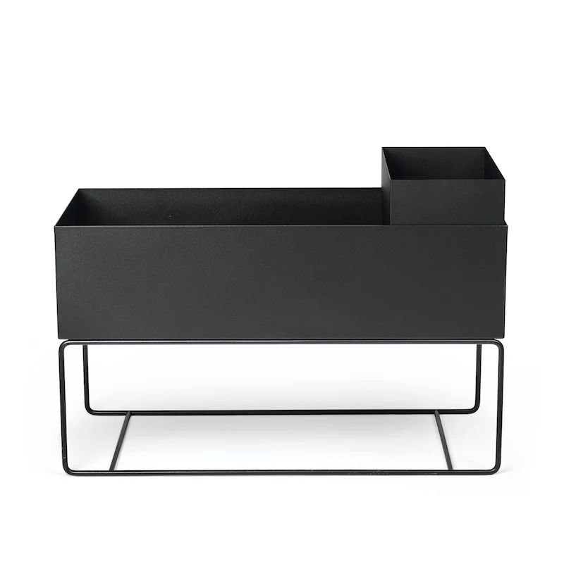 Plant Box Large Schwarz - ferm LIVING