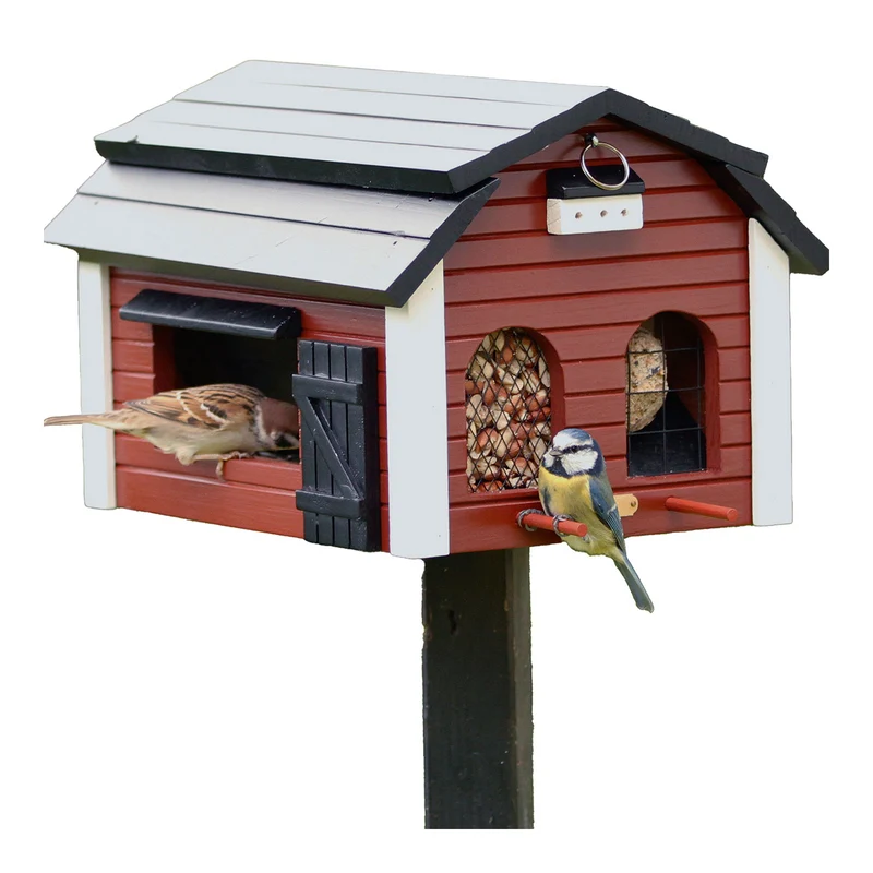Großes Vogelhaus aus Holz
