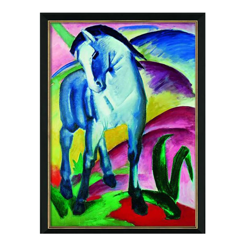 Bild "Blaues Pferd I"