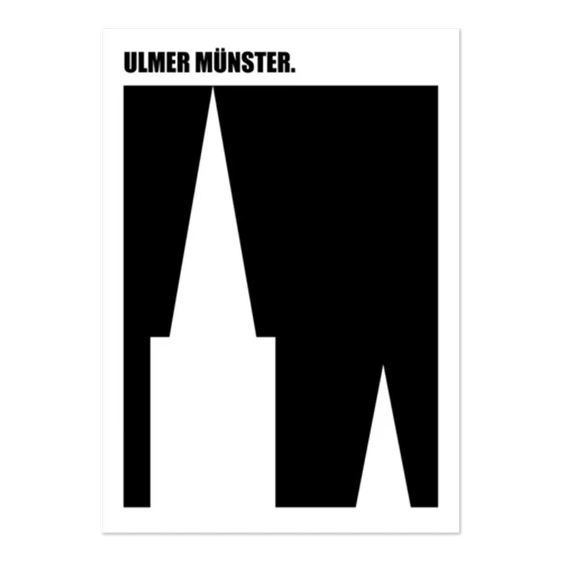 Wandbild "Ulmer Münster"
