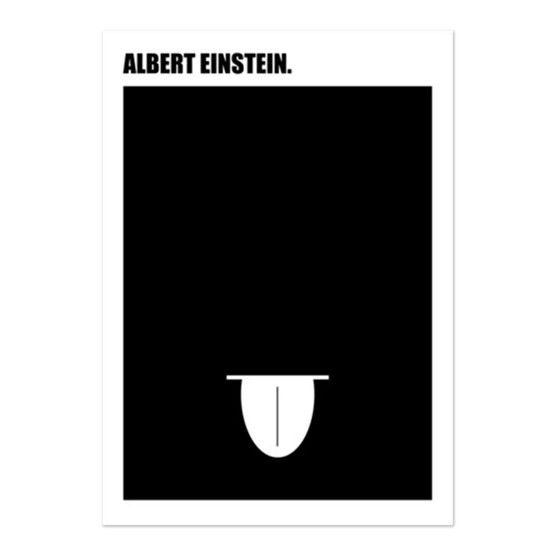 Wandbild "Einstein"