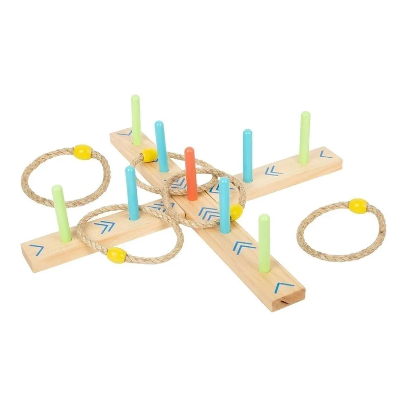 Ringwurfspiel für Kinder aus Holz