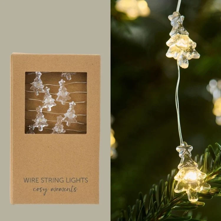 Ib Laursen Lichterkette mit Weihnachtsbäumen